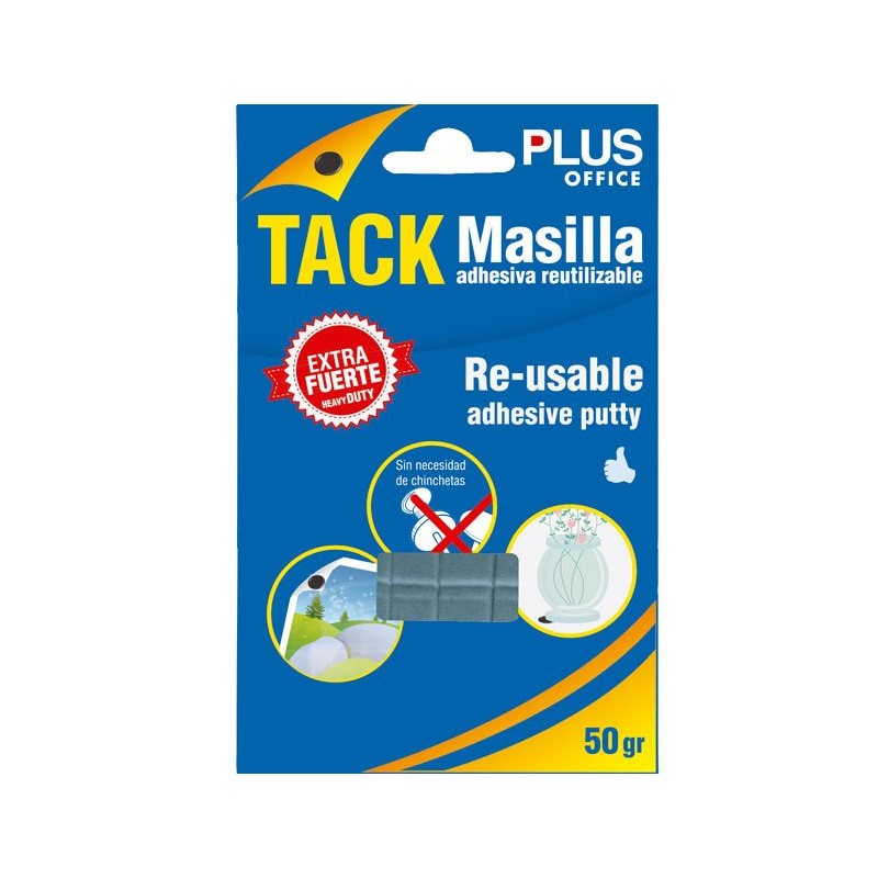 Massa Adesiva Plus Office Tack Branco