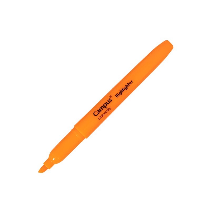 Marcador Fluorescente Pen Campus Laranja