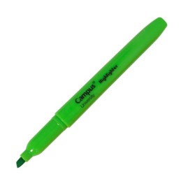 Marcador Fluorescente Pen Campus Verde