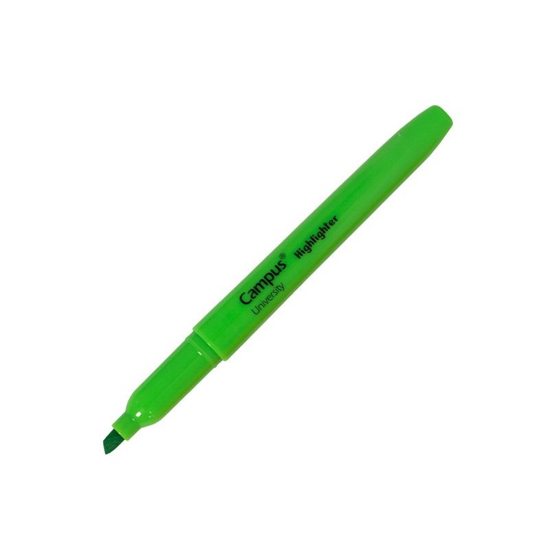 Marcador Fluorescente Pen Campus Verde