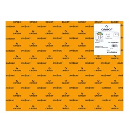 Cartolina A2 250gr Canson Íris Laranja Fluorescente 403810 - Pack 25 unidades