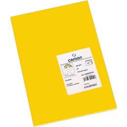 Pack 50 Cartolinas A3 Guarro Íris Canson 40184 Amarelo Gualda