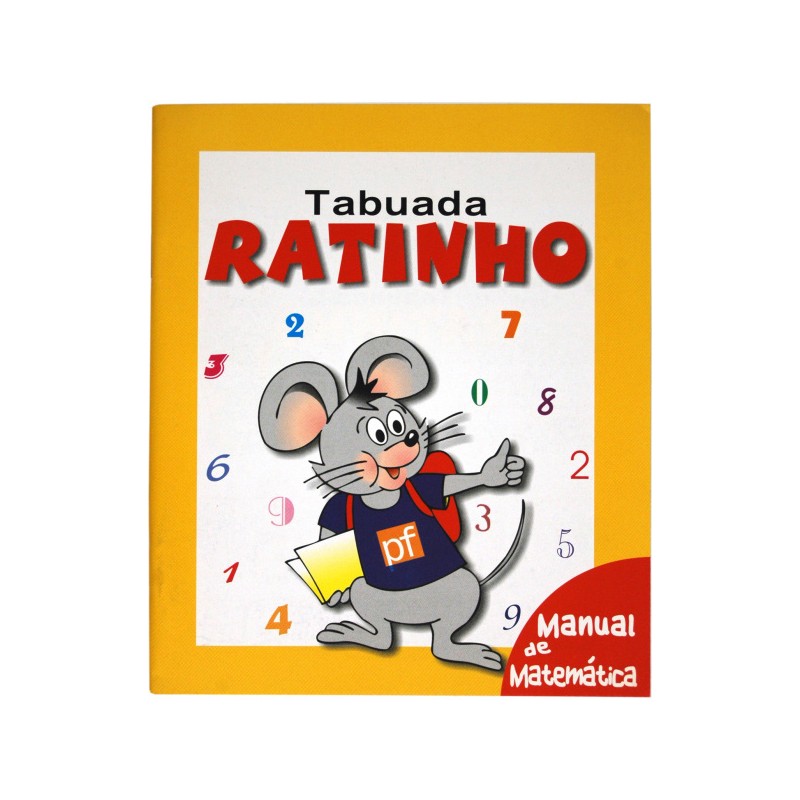 Livro Ratinho Tabuada