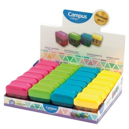 Apara-Lápis com Depósito 2 furos Campus College