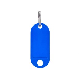 Chaveiro porta etiquetas Azul - Caixa 100 unidades