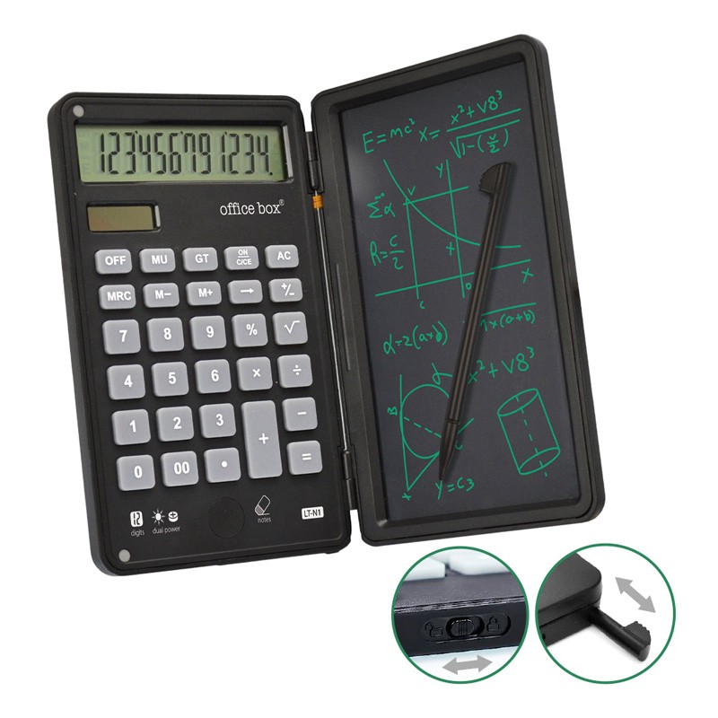 Calculadora de Bolso + Notas Office Box