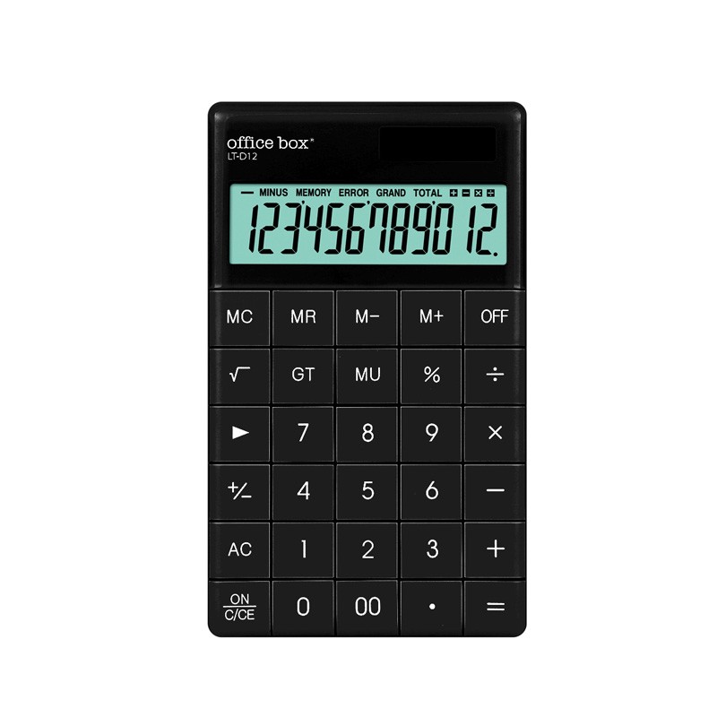 Calculadora de Secretária Office Box Preto Calculadora de Secretária Office Box Preto