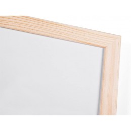 Quadro Branco laminado com Moldura em Madeira