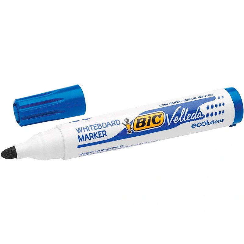 Marcador para Quadro Branco BIC Velleda 1701 Azul