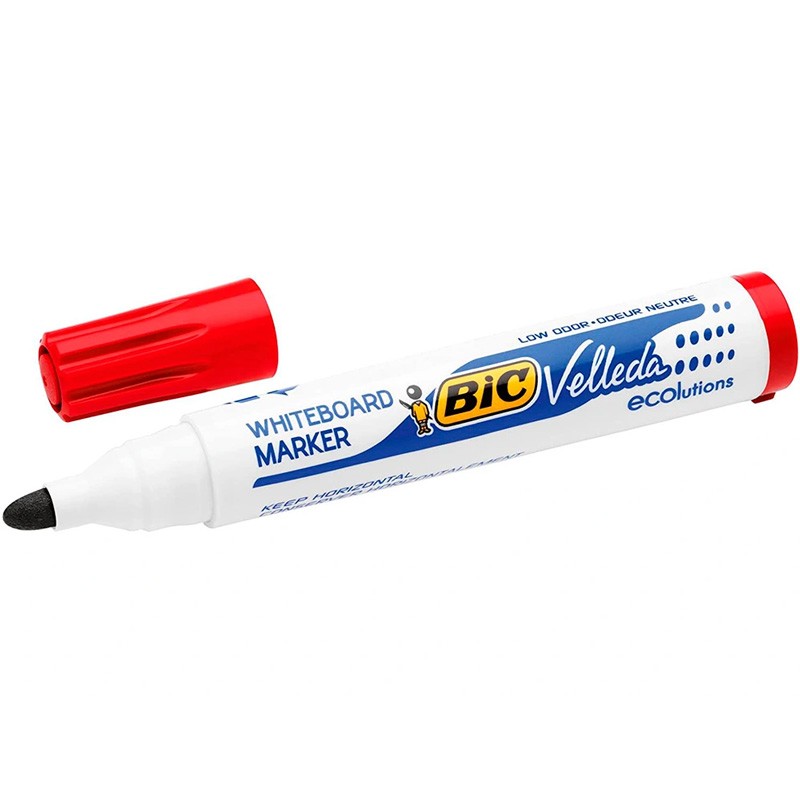 Marcador para Quadro Branco BIC Velleda 1701 Vermelho