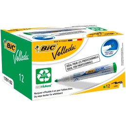 Marcador para Quadro Branco BIC Velleda 1701 Verde