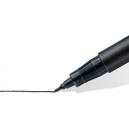 Marcador Staedtler Lumocolor Ponta Super Fina 313-5 Verde