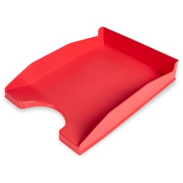 Tabuleiro de secretária Plástico Opaco Vermelho