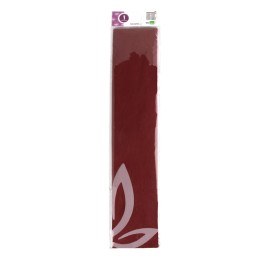 Folha Papel Crepe 50cm x 2.5Mt Bordeaux