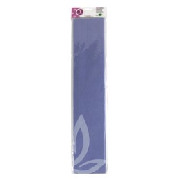 Folha Papel Crepe 50cm x 2.5Mt Azul Celeste
