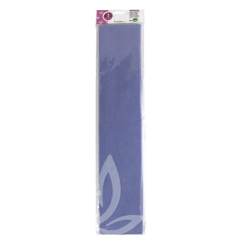 Folha Papel Crepe 50cm x 2.5Mt Azul Celeste Folha Papel Crepe 50cm x 2.5Mt Azul Celeste