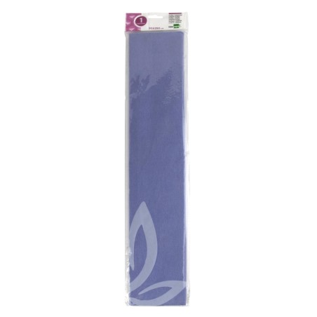 Folha Papel Crepe 50cm x 2.5Mt Azul Celeste