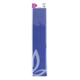 Folha Papel Crepe 50cm x 2.5Mt Azul Marinho