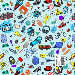 Pack 25 Fls. Papel Fantasia Criança C10/363 Dream Big