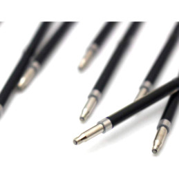 Pack 10 Cargas Plásticas Extensível Cor Preto