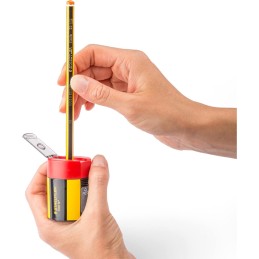 Staedtler Noris - Apara-Lápis com Depósito 1 Furo