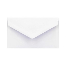 Caixa com 500 Envelopes Americano 92x163 Branco
