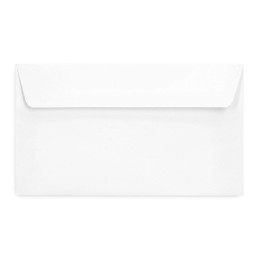 Caixa 500 Envelopes DL 110x220 Silicone Branco