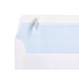 Pack 25 Envelopes C6 114x162mm Silicone Branco