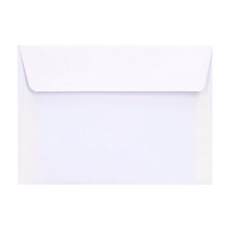 Pack 25 Envelopes C6 114x162mm Silicone Branco