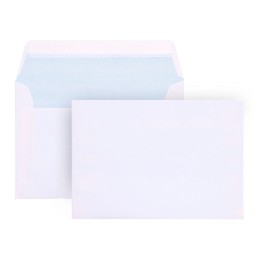 Caixa 500 Envelopes C6 114x162 Silicone Branco