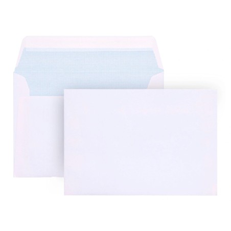 Caixa 500 Envelopes C6 114x162 Silicone Branco