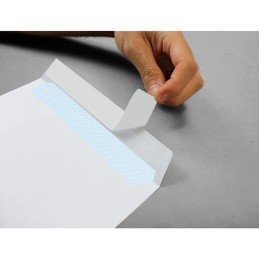 Caixa 250 Sacos Envelope C5 162x229 Silicone Branco
