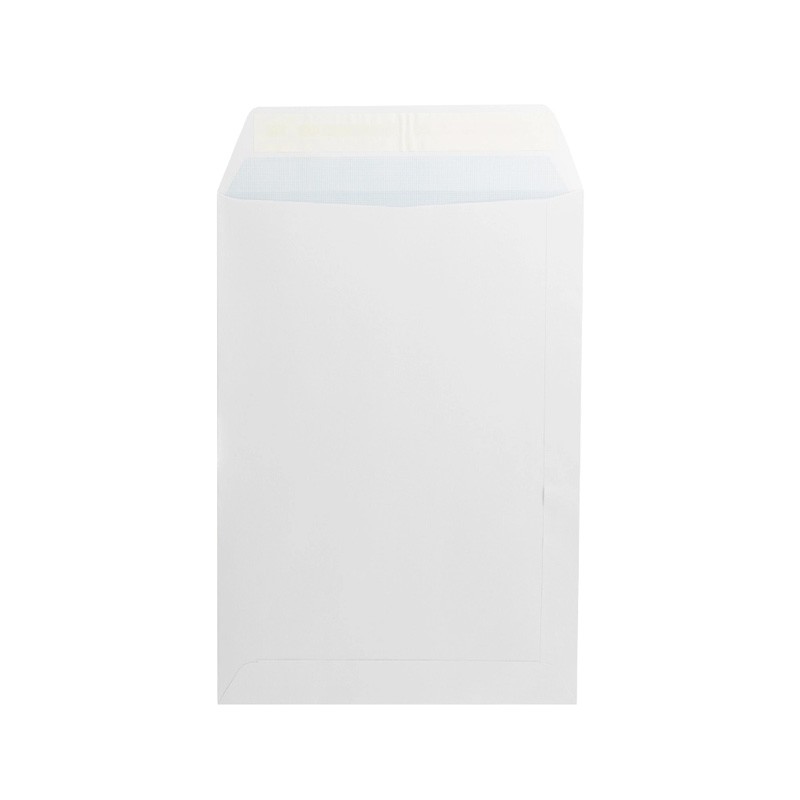Caixa 250 Sacos Envelope C4 229x324 Silicone Branco