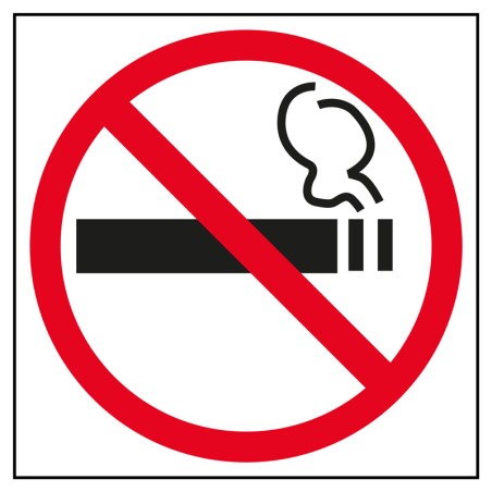 Blister Etiqueta Apli Sinalização Não Fumar