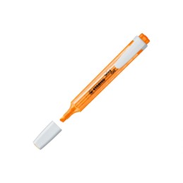 Caixa 10 Marcadores Fluorescente Stabilo Swing Cool 275/54 Laranja