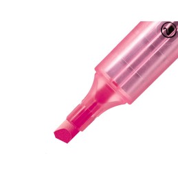 Caixa 10 Marcadores Fluorescente Stabilo Swing Cool Rosa
