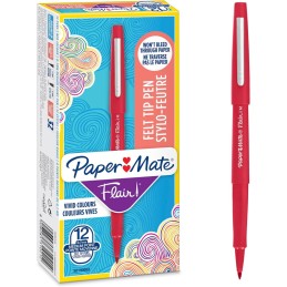 Marcador Paper Mate Flair M Vermelho