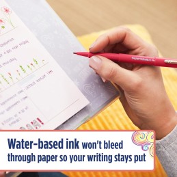 Marcador Paper Mate Flair M Vermelho