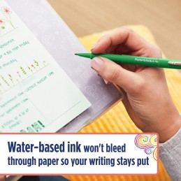 Marcador Paper Mate Flair M Verde