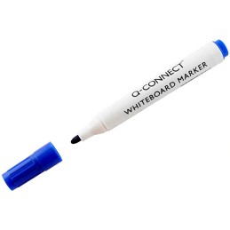 Caixa 10 Marcadores para Quadro Branco cor Azul