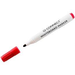 Caixa 10 Marcadores para Quadro Branco cor Vermelho