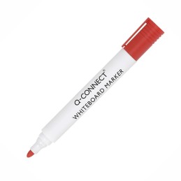 Caixa 10 Marcadores para Quadro Branco cor Vermelho