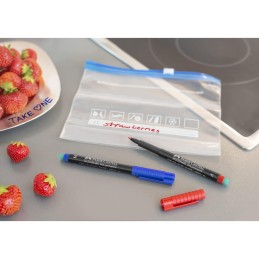 Caixa 10 Marcadores Permanente Faber-Castell
