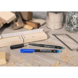 Caixa 10 Marcadores Permanente Faber-Castell
