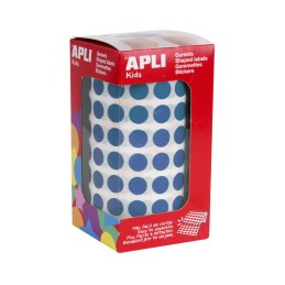 Autocolantes Redondos Apli 10,5mm 4852 Azul