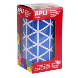 Autocolantes Triangulares Apli 20mm 4868 Azul
