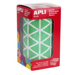 Autocolantes Triangulares Apli 20mm 4870 Verde