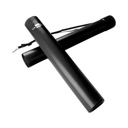 Tubo Porta Desenhos Extensível 80 cm Preto