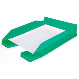 Tabuleiro de secretária Plástico Translúcido Verde