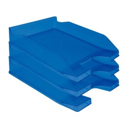 Tabuleiro de secretária Plástico Translúcido Azul